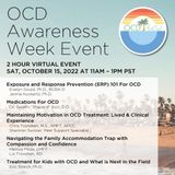 Event flyer for OCD Awareness Week