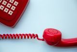 A red phone